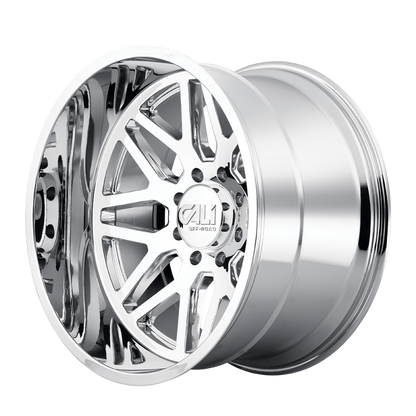 Cali Off-Road 9115 Invader 20x10 / 6x139.7 BP / -25mm Offset / 106.1mm Hub Chrome Wheel