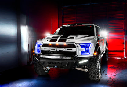 Oracle 15-17 Ford F-150 Headlight DRL Upgrade Kit - ColorSHIFT w/o Controller