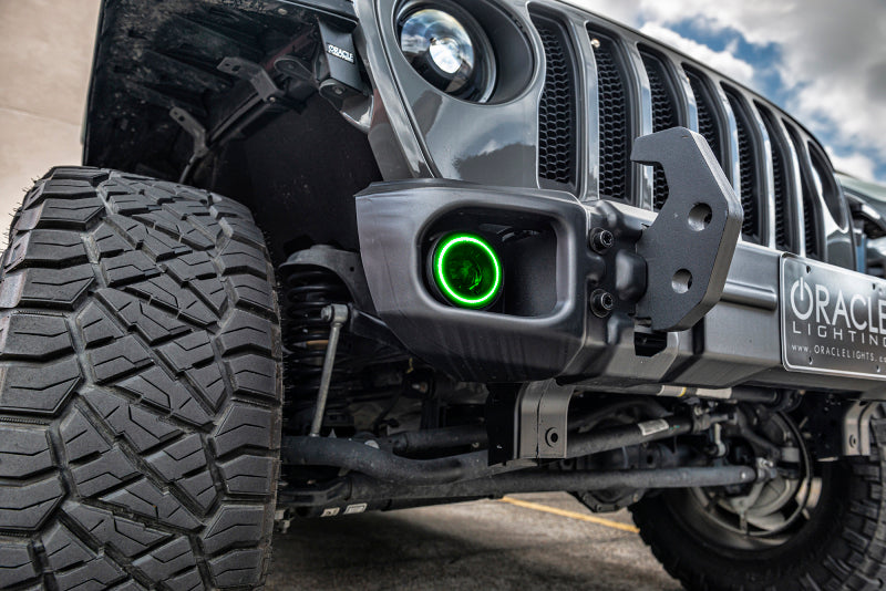 Oracle Jeep Wrangler JK/JL/JT High Performance W LED Fog Lights - Green
