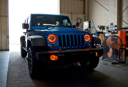 Oracle Jeep Wrangler 07-17 Halo Kit - ColorSHIFT