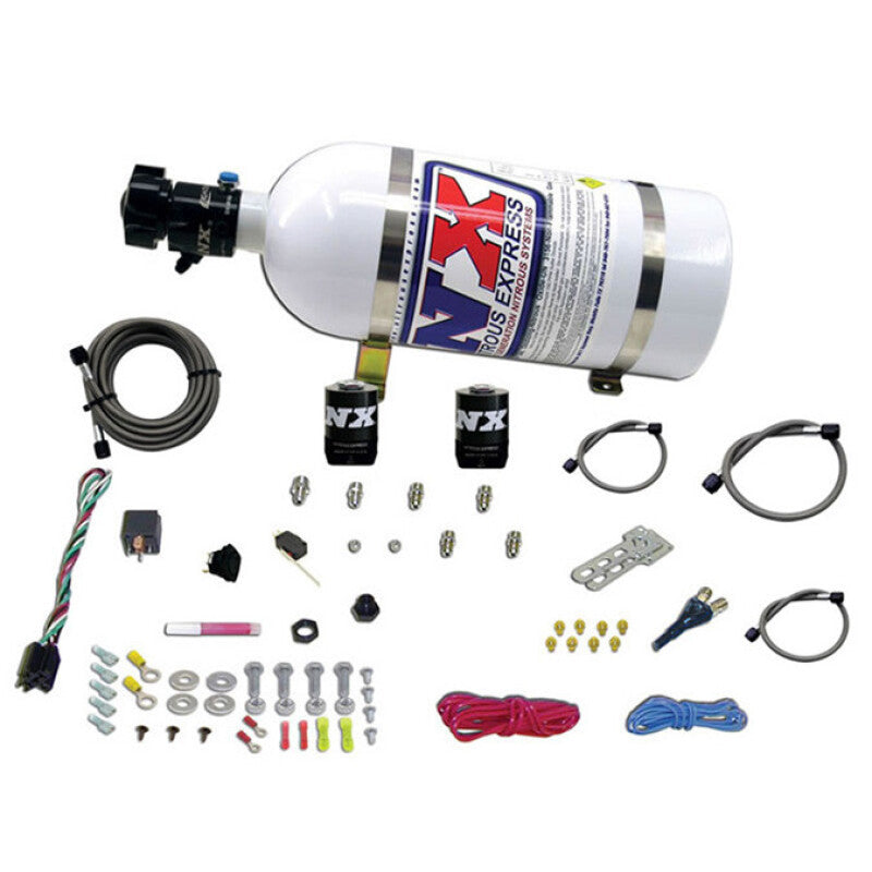 Nitrous Express All GM EFI Single Nozzle Nitrous Kit (35-150HP) w/10lb Bottle