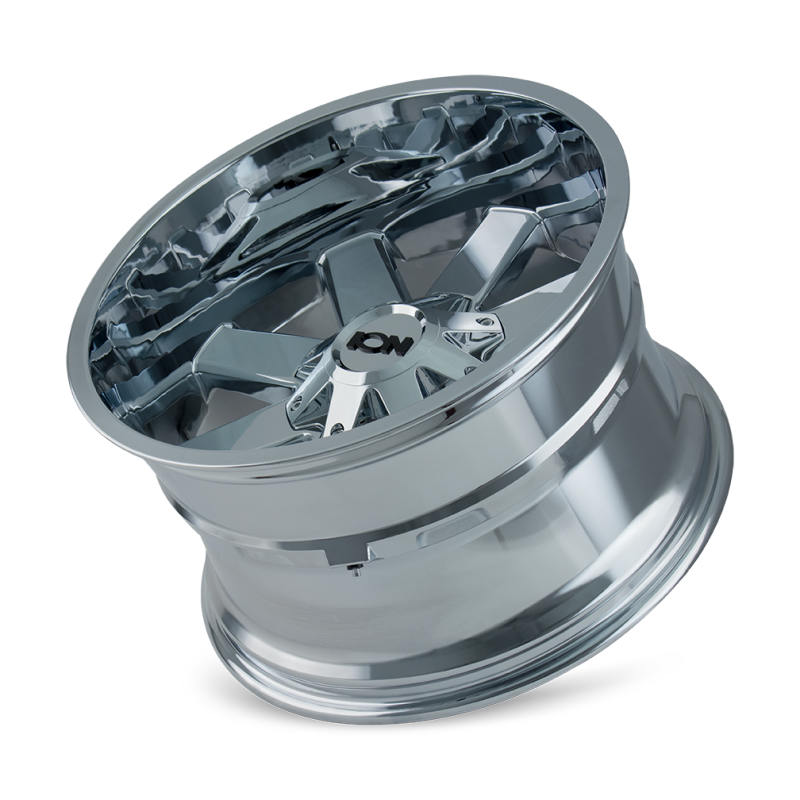 ION 141 20x9 / 8x165.1 BP / 0mm Offset / 130.8mm Hub Chrome Wheel