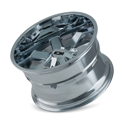 ION 141 20x9 / 8x165.1 BP / 0mm Offset / 130.8mm Hub Chrome Wheel