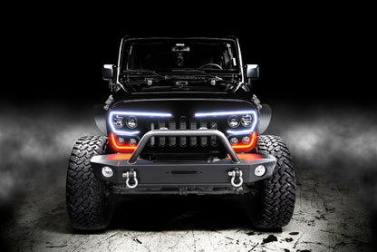 Oracle VECTOR Series Full LED Grille - Jeep Wrangler JK - NA
