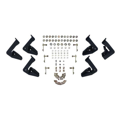 Westin 09-18 RAM 1500 Quad Cab HDX Stainless Drop Nerf Step Bars - Tex. Blk