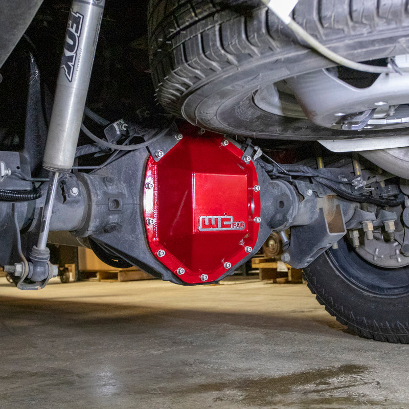 Wehrli 20-24 GM Duramax - 19-22 Ram HD Rear Differential Cover - Candy Red