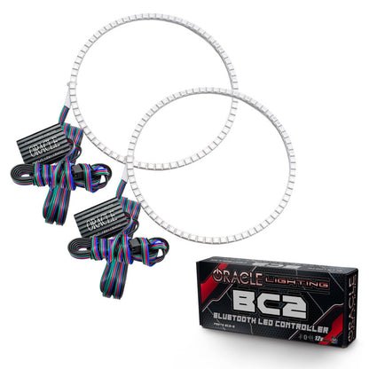 Oracle Jeep Liberty 02-04 Halo Kit - ColorSHIFT w/ BC1 Controller