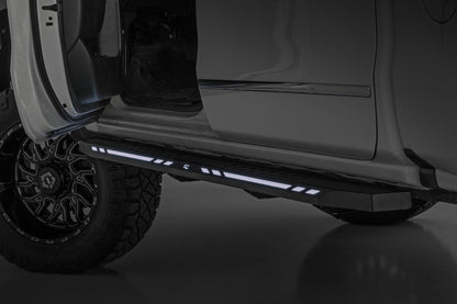 AC2 Running Boards | Amber/White | Crew Cab | Chevy/GMC 1500 (07-18)