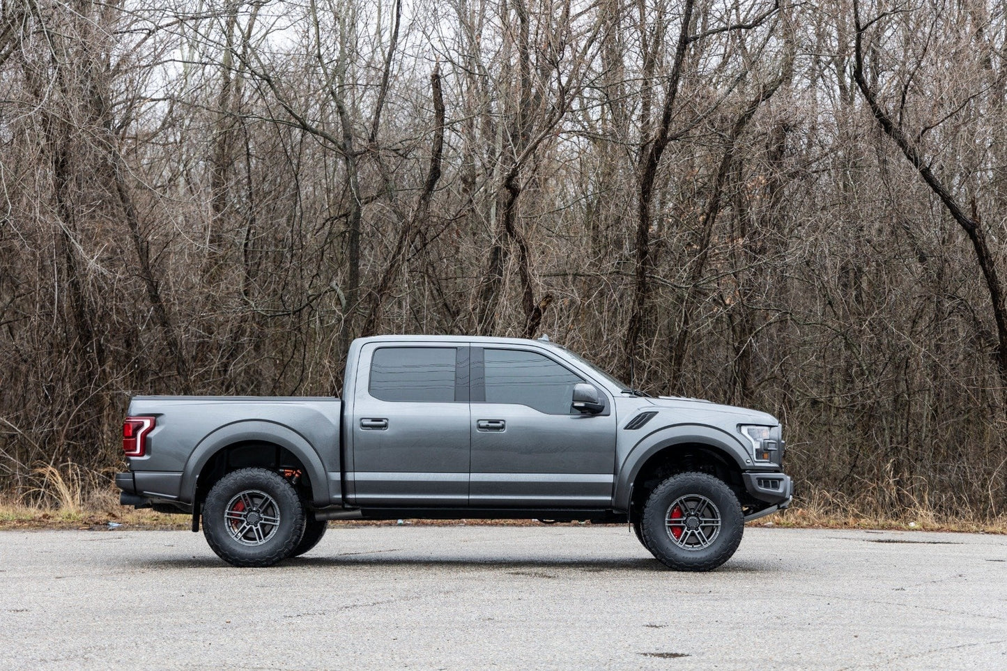 Caliper Covers | Front and Rear | Red | Mech Brake | Ford Expedition/F-150/Raptor 