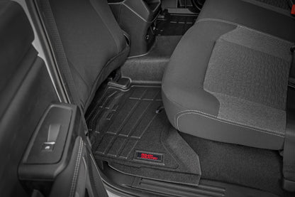 Sure-Fit Floor Mats | Front & Rear | Crew | Ford Ranger 2WD/4WD (2024-2026)
