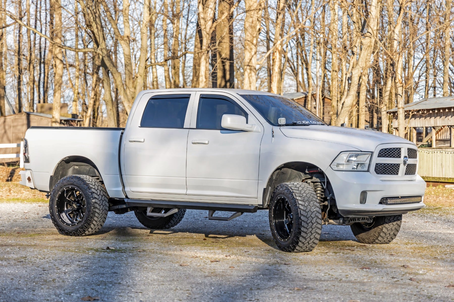 SRX2 Adj Aluminum Step | Crew Cab | Ram 1500/2500/3500 2WD/4WD (2010-2018 & Classic)