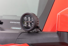 LED Light Kit | Ditch Mount | 3.5" Black Round Pair | Amber DRL | Ford Bronco (21-26)