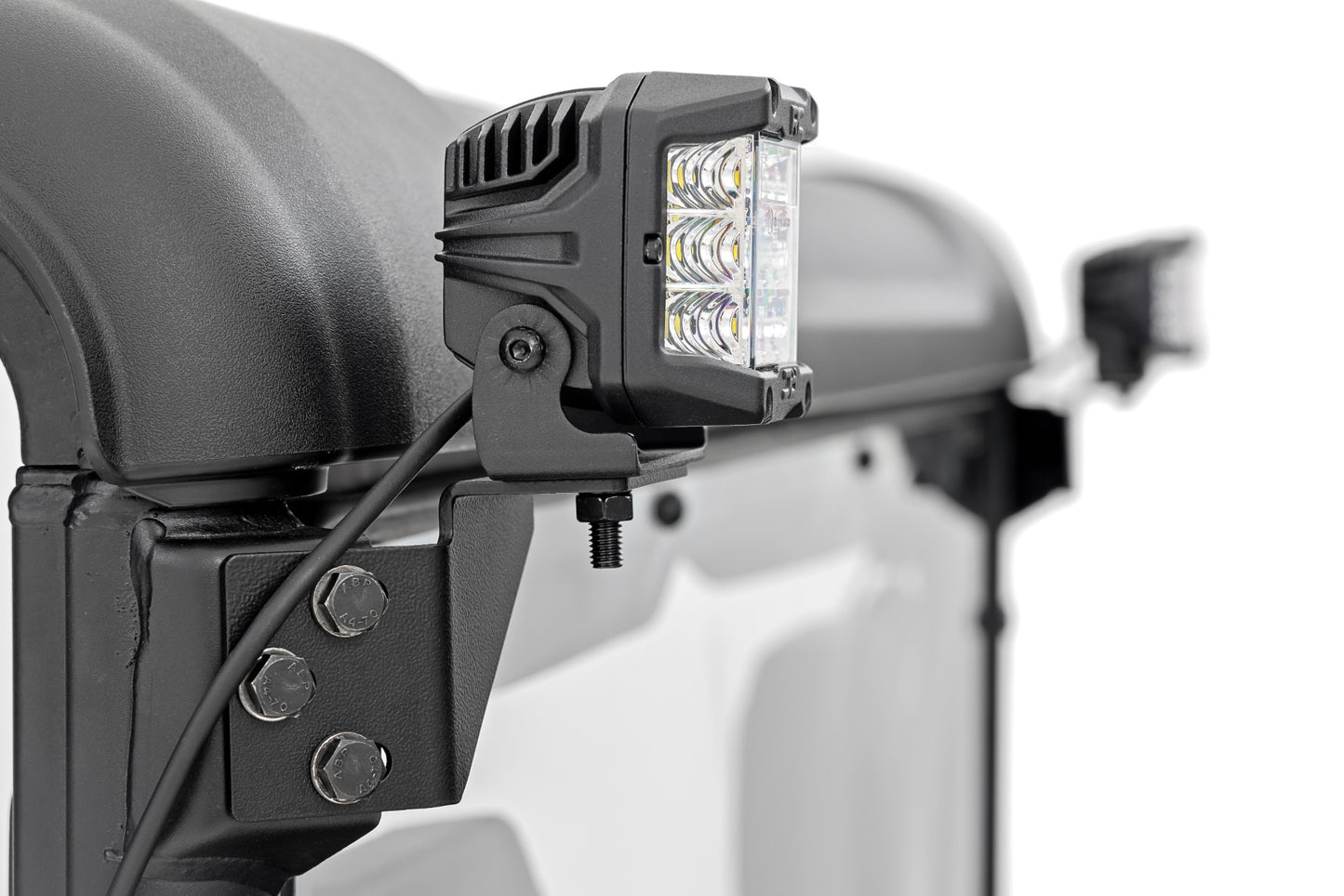 LED Light Kit | Rear Mount | 3" Chrome Pair | Wide Angle | CFMOTO UFORCE U10 Pro 
