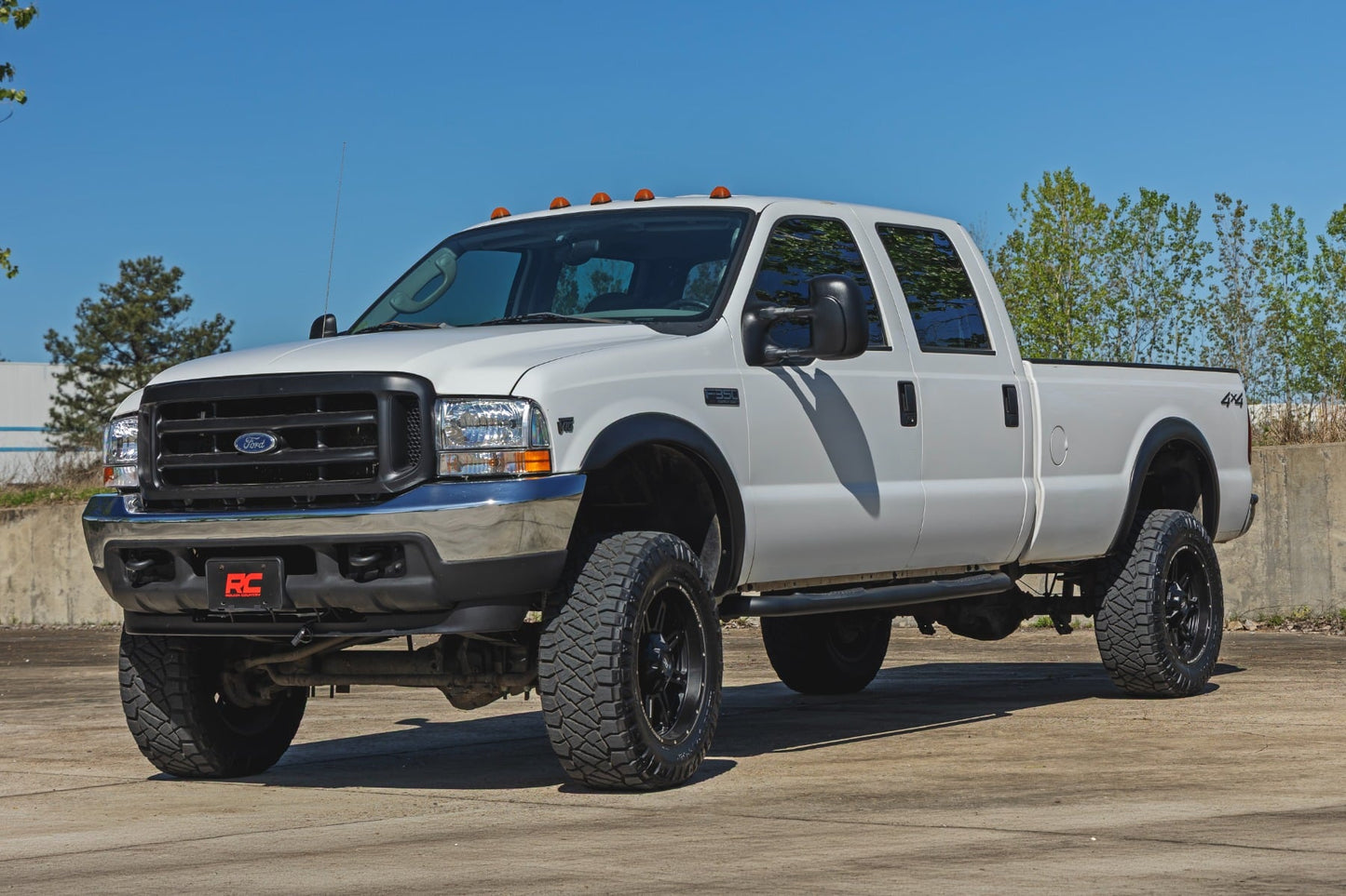Nerf Steps | 3-Inch Tube | Crew Cab | Ford F-250/F-350 Super Duty (99-16)