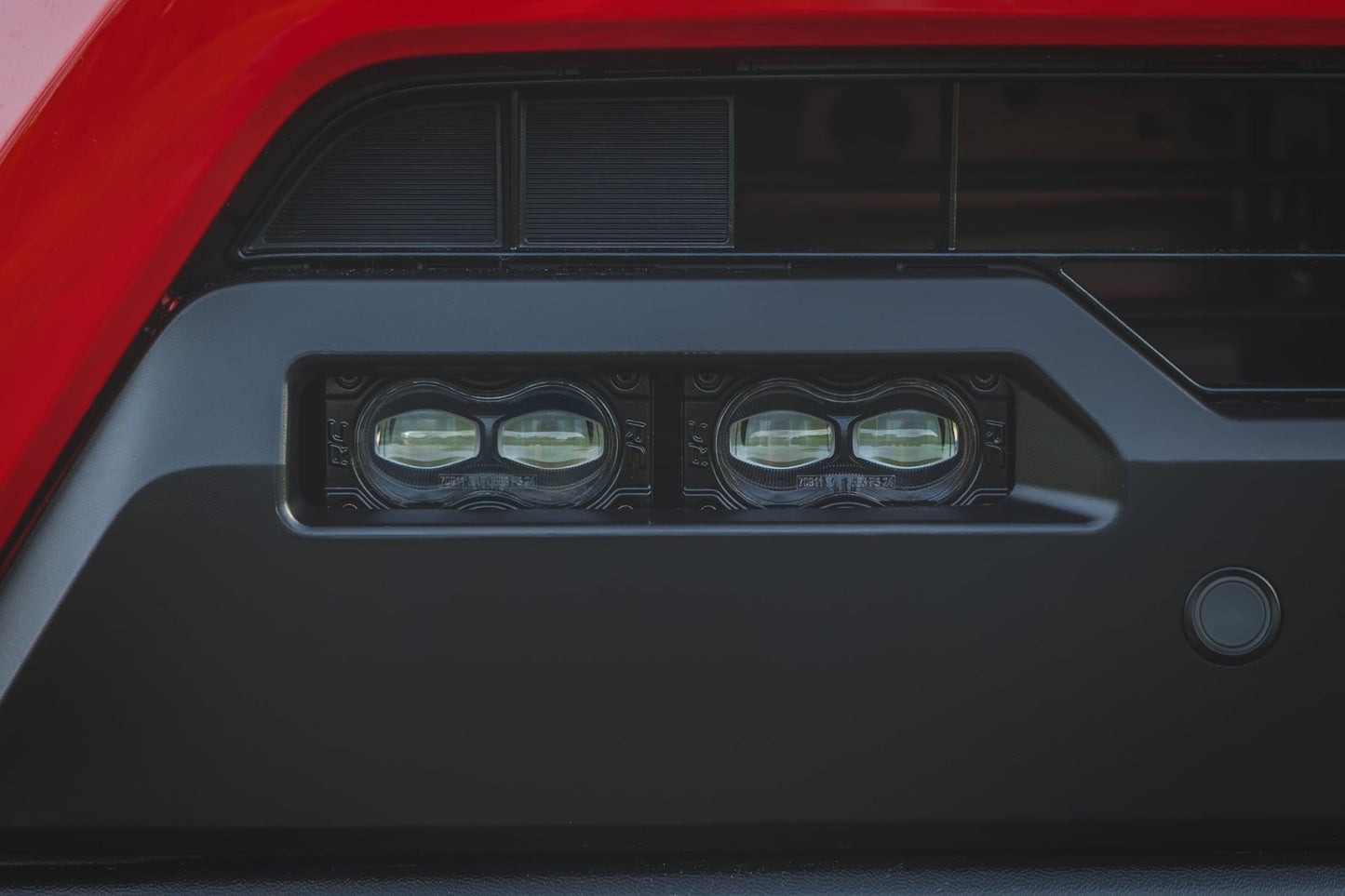 LED Fog Light Kit | 3x1.75 Inch Black Series Slim Aux | Toyota Tacoma (24-26)