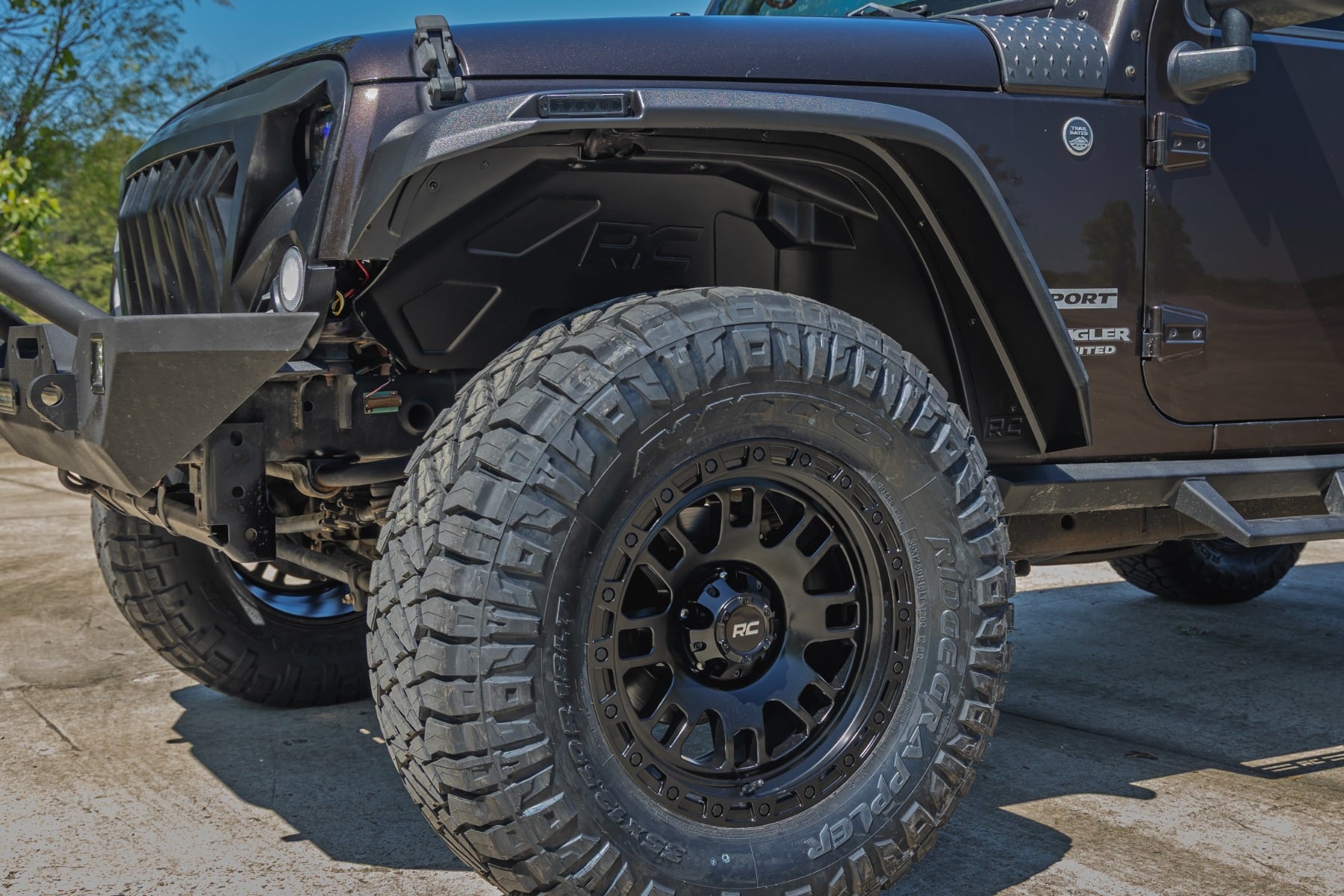 Wheel Well Liners | Front & Rear | Jeep Wrangler Unlimited 2WD/4WD (2007-2018)