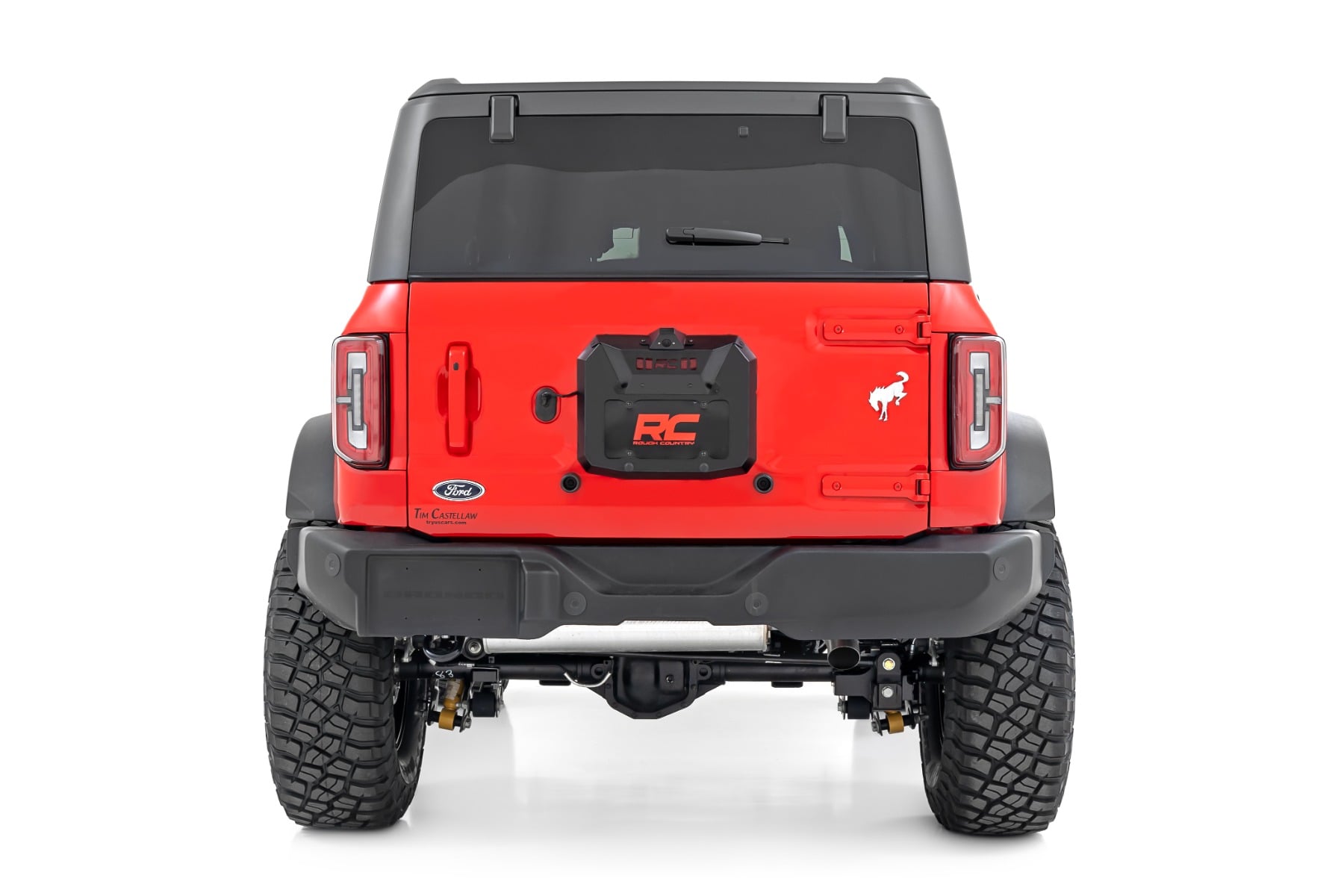 Spare Tire Carrier Delete Kit | Ford Bronco 4WD (2021-2026)