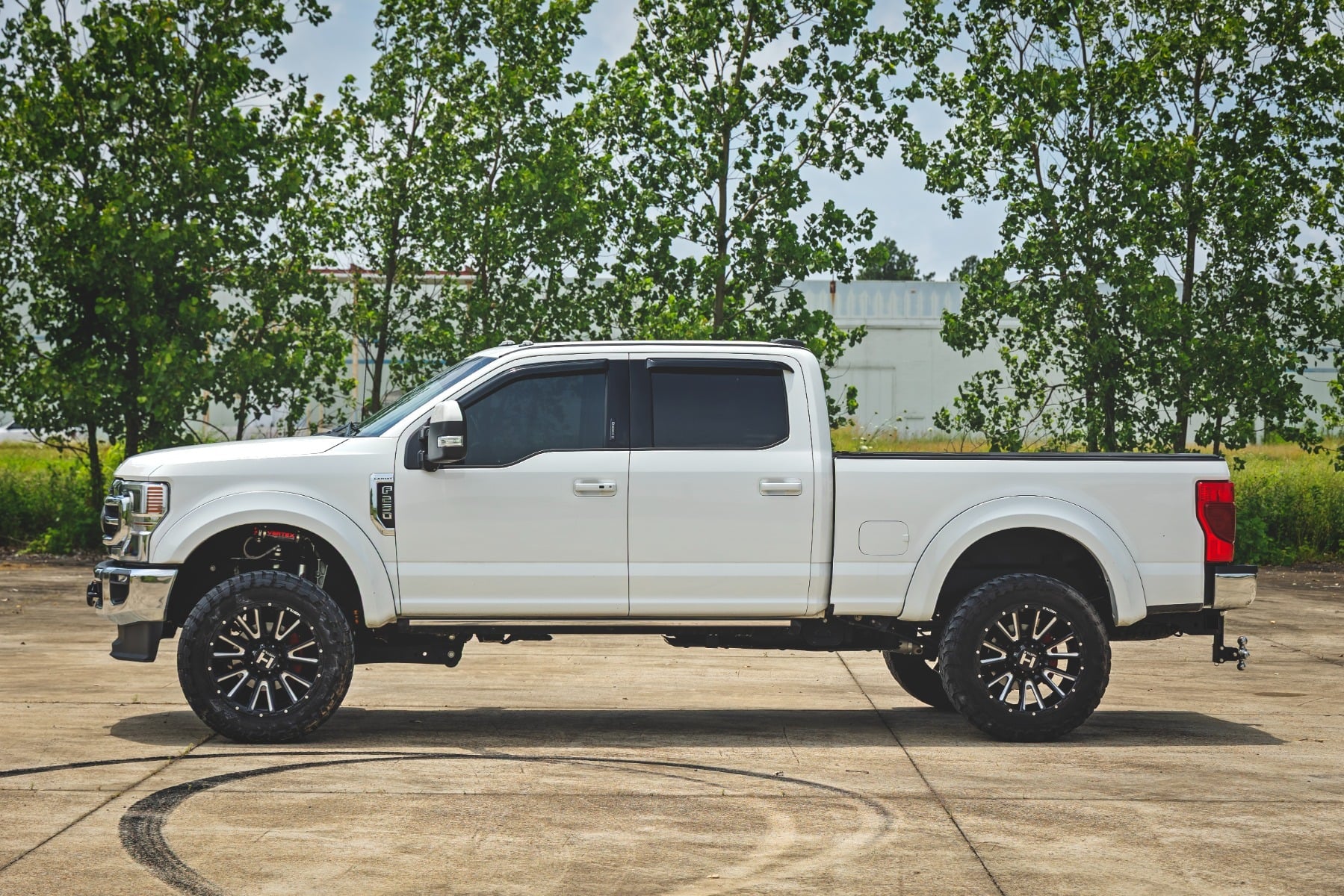 Side Window Deflectors | Tape On Rain Guard | Ford F-150/Lightning/F-250/F-350/Raptor (15-26)
