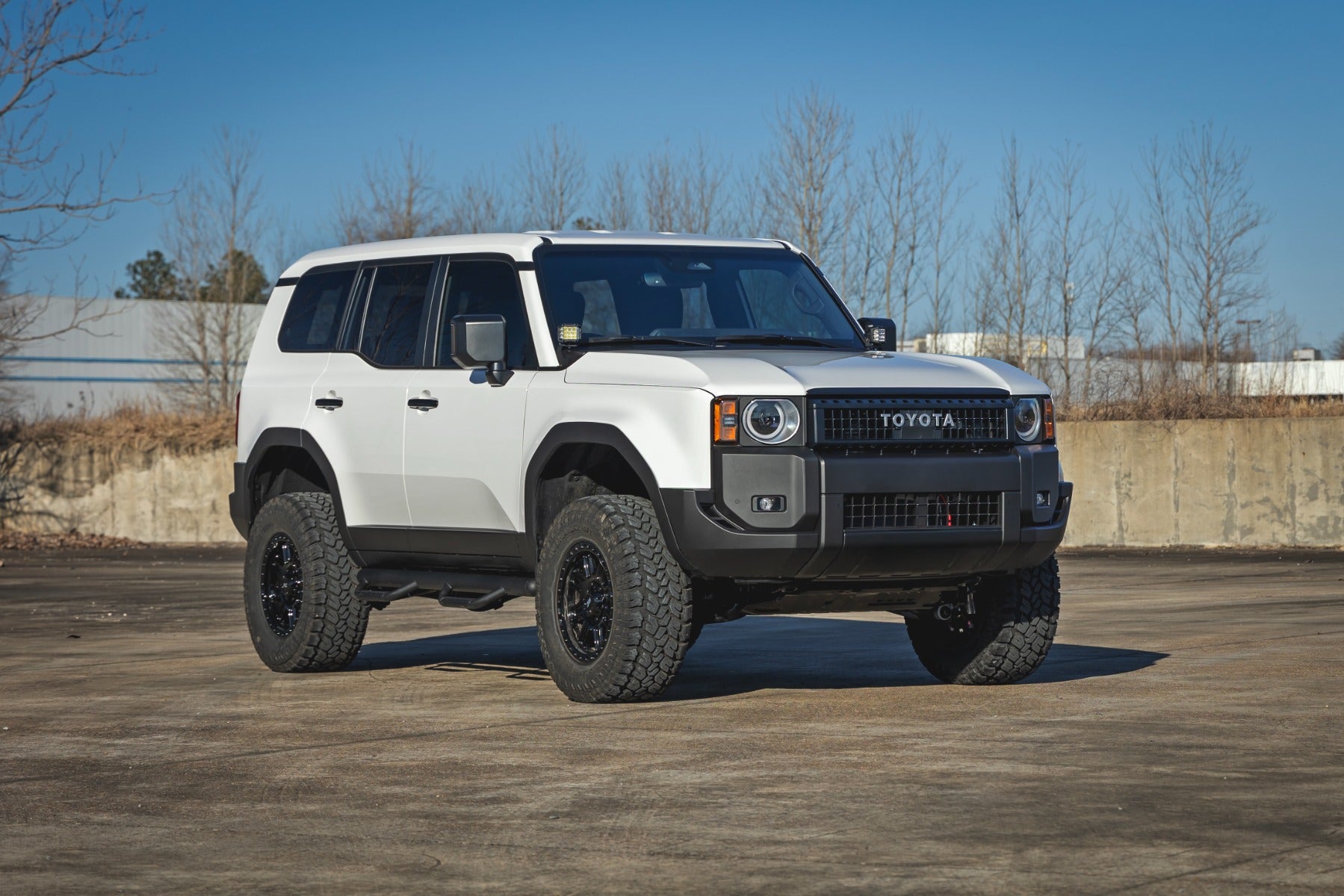 LED Light Kit | Ditch Mount | 2" Black Pair | Amber DRL | Toyota Land Cruiser (24-26)