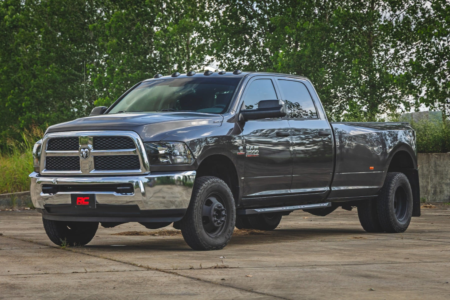 AC2 Running Boards | Amber/White | Crew Cab | Ram 1500/2500/3500 2WD/4WD (2010-2025 & Classic)