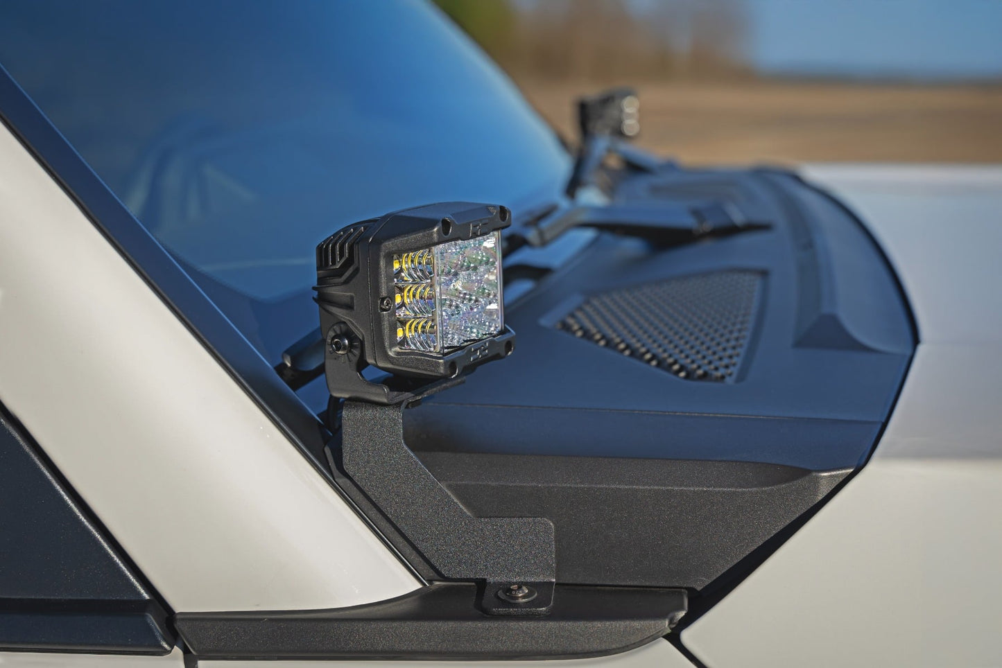 LED Light Kit | Ditch Mount | 2" Black Pair | Spot | Toyota Land Cruiser (24-26)
