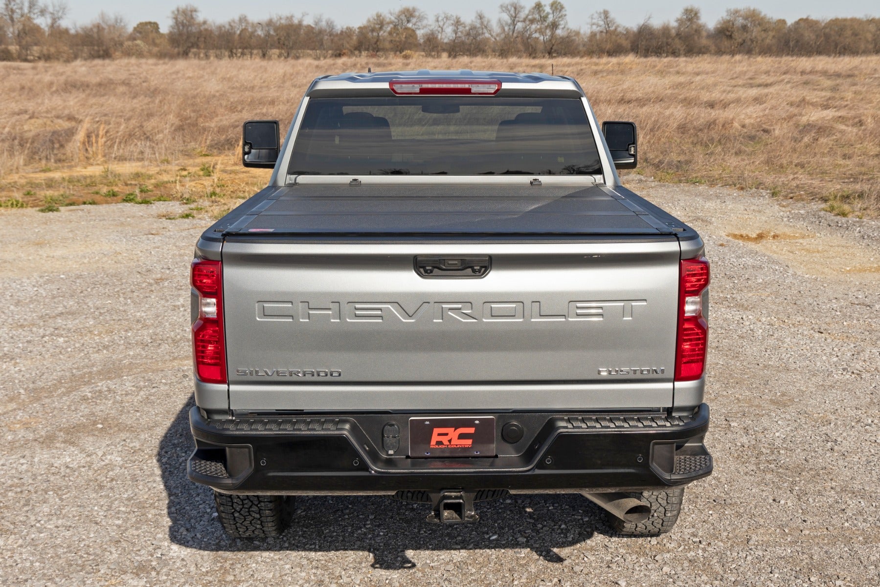 Hard Tri-Fold Flip Up Bed Cover | 6'9" Bed | Chevy/GMC  Silverado/Sierra 2500HD/3500HD (20-26)