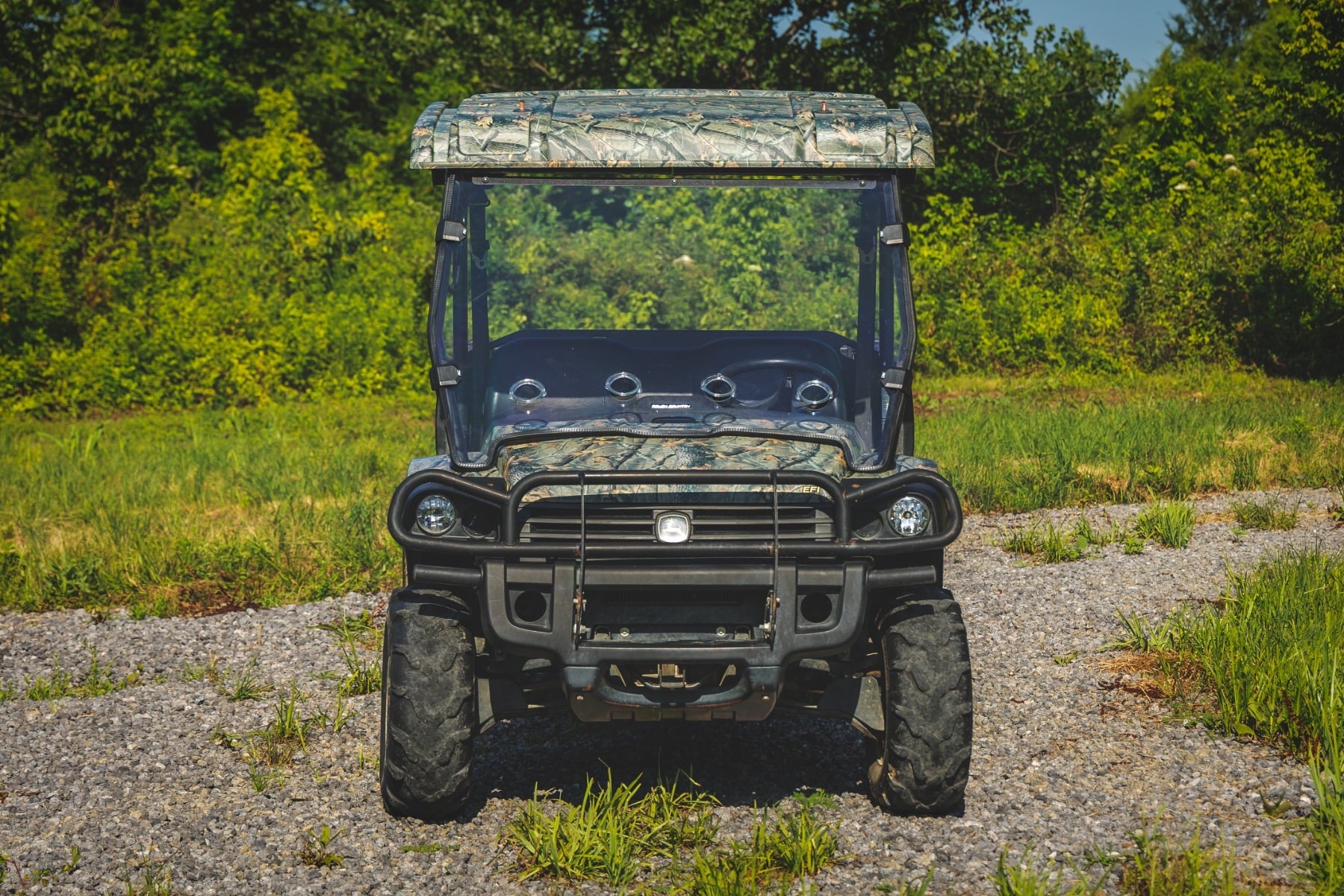 Vented Full Windshield | Scratch Resistant | John Deere Gator XUV 625/Gator XUV 850 