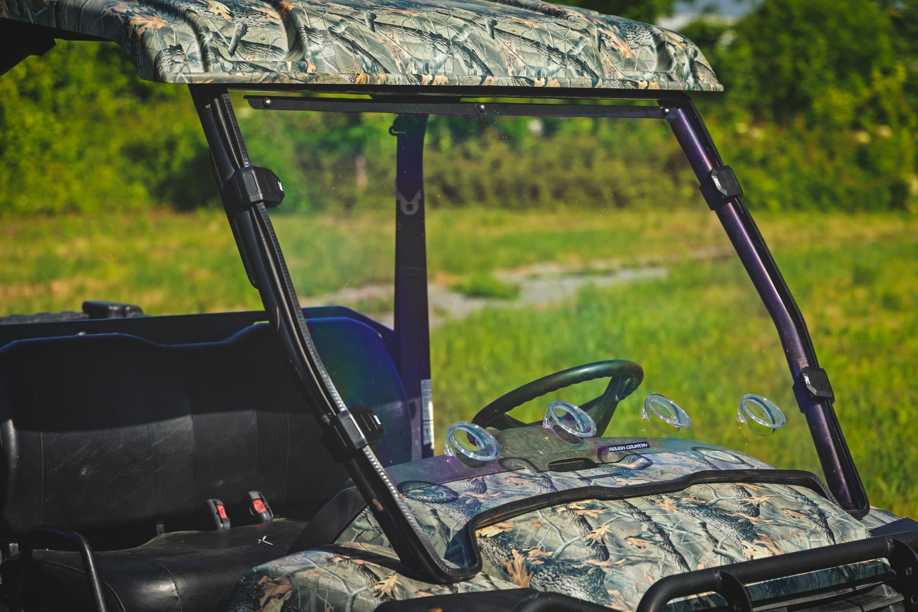 Vented Full Windshield | Scratch Resistant | John Deere Gator XUV 625/Gator XUV 850 