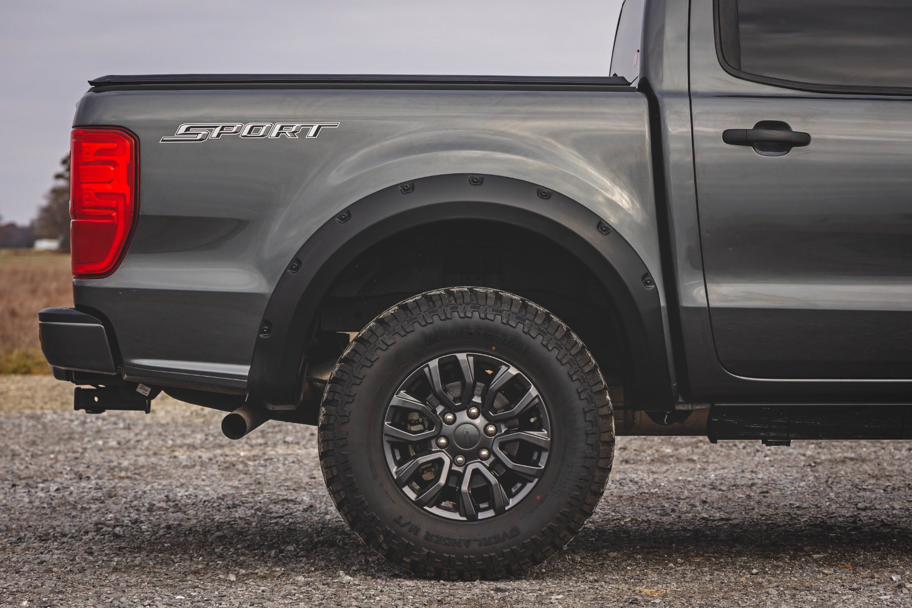 Pocket Fender Flares | 5' Bed | Ford Ranger 2WD/4WD (2019-2023)