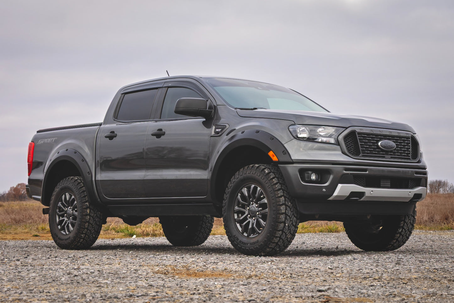 Pocket Fender Flares | 5' Bed | Ford Ranger 2WD/4WD (2019-2023)