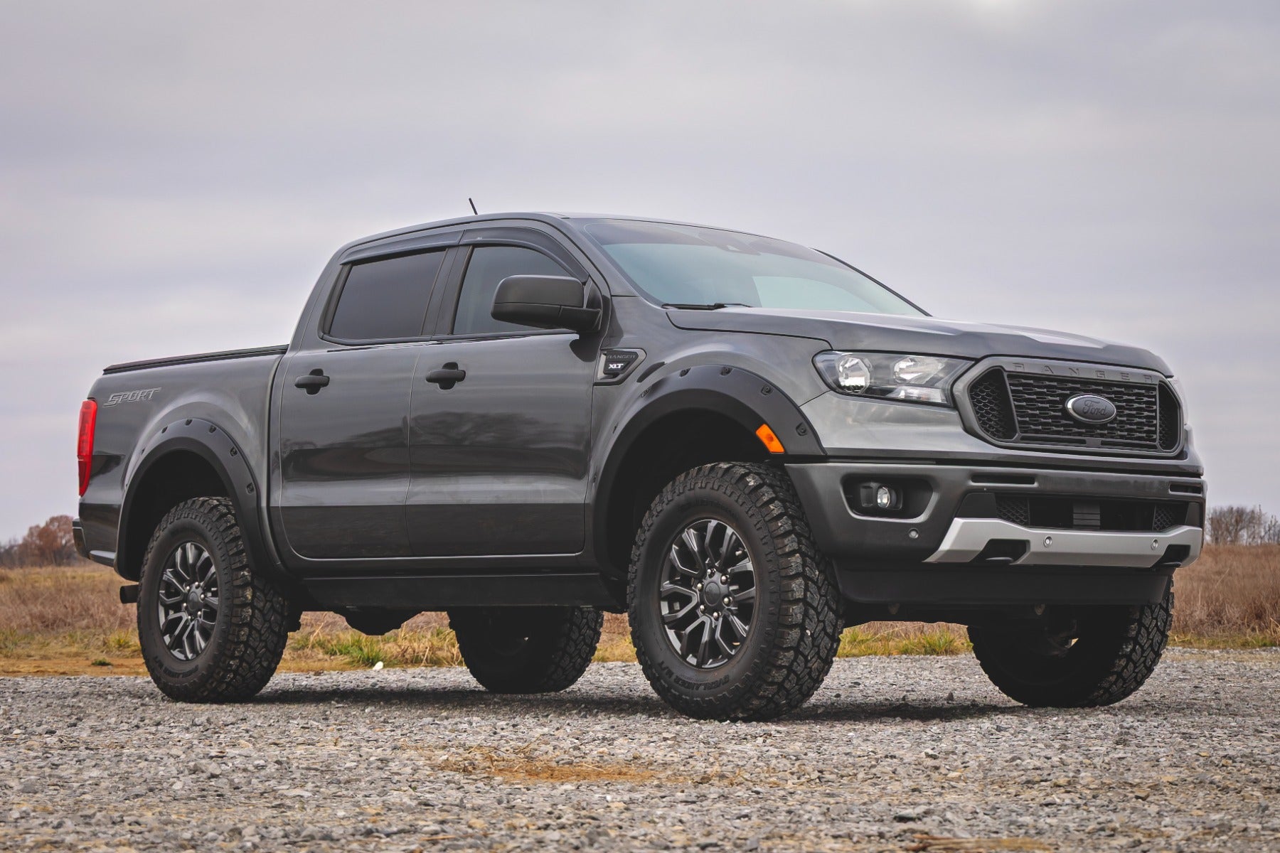 Pocket Fender Flares | 5' Bed | Ford Ranger 2WD/4WD (2019-2023)