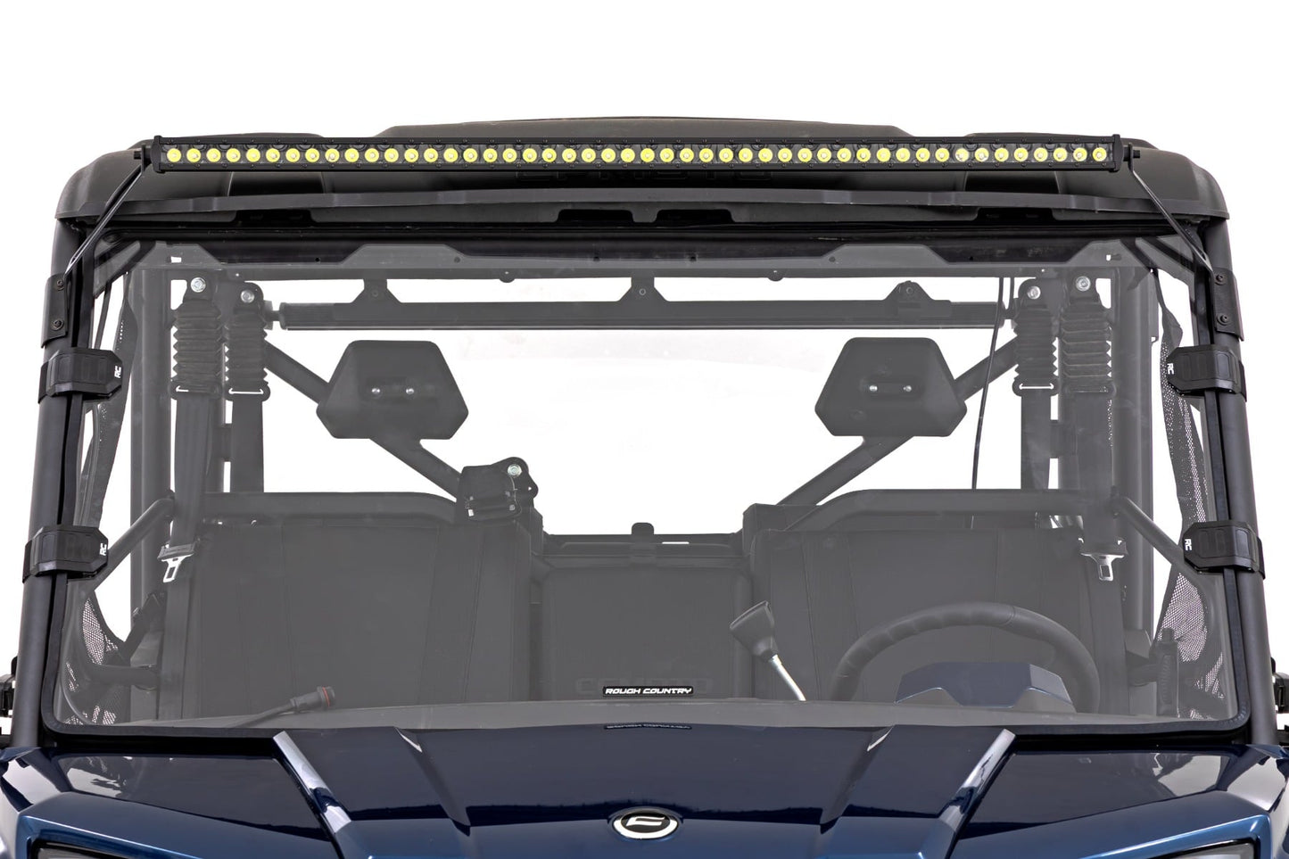 LED Light Kit | Front Mount | 50" Black Single Row | CFMOTO UFORCE 1000