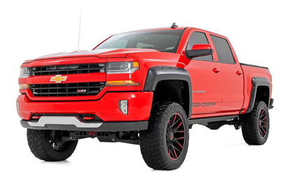 Pocket Fender Flares | 6'7" & 8' Bed | Chevy Silverado 1500 (14-18)/Silverado 2500 HD (15-19) 