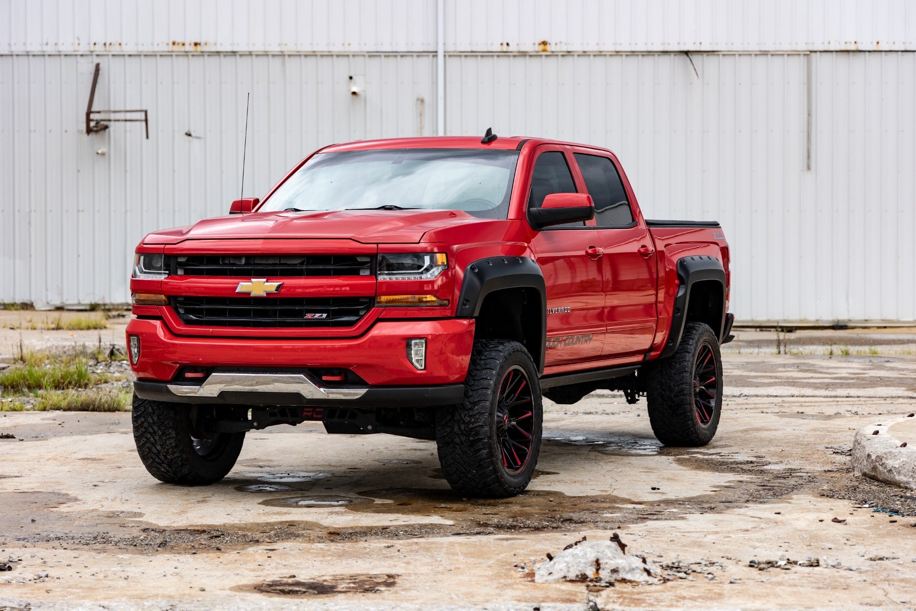Pocket Fender Flares | 6'7" & 8' Bed | Chevy Silverado 1500 (14-18)/Silverado 2500 HD (15-19) 