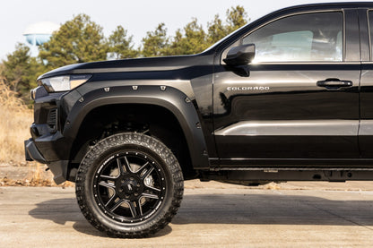 Pocket Fender Flares | GBA Gloss Black | Chevy Colorado 2WD/4WD (2023-2026)