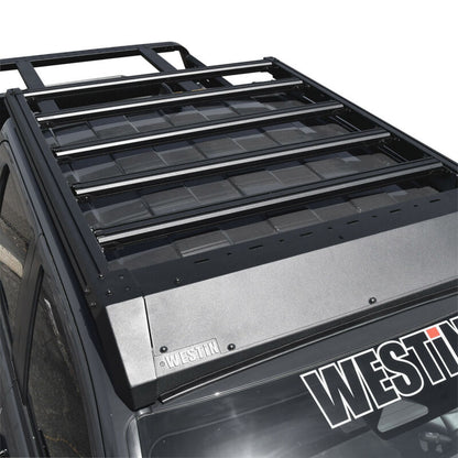 Westin 24-26 Toyota Tacoma Double Cab Mesa Roof Rack - Textured Black