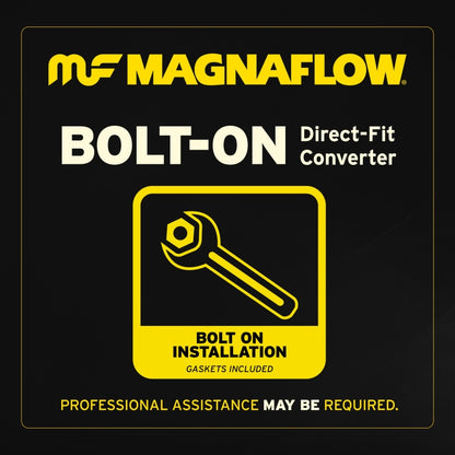 MagnaFlow Direct Fit Catalytic Converter 2015-2017 F-150 V6 2.7 OEM Underbody