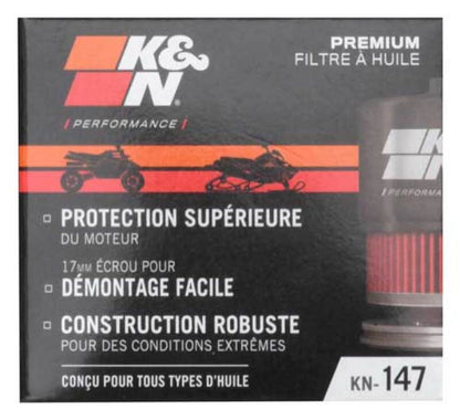K&N Yamaha / KYMCO 2.813in OD x 2.469in H Oil Filter