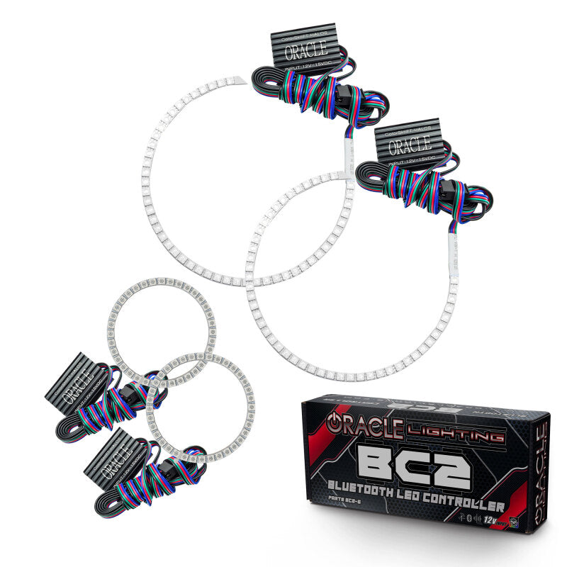 Oracle Volvo S60 05-09 Halo Kit - ColorSHIFT w/ BC1 Controller
