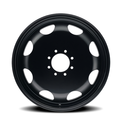 Cali Off-Road 9110D Summit Dually 22x8.25 / 8x165.1 BP / 115mm Offset / 121.3mm Hub Matte Blk Wheel