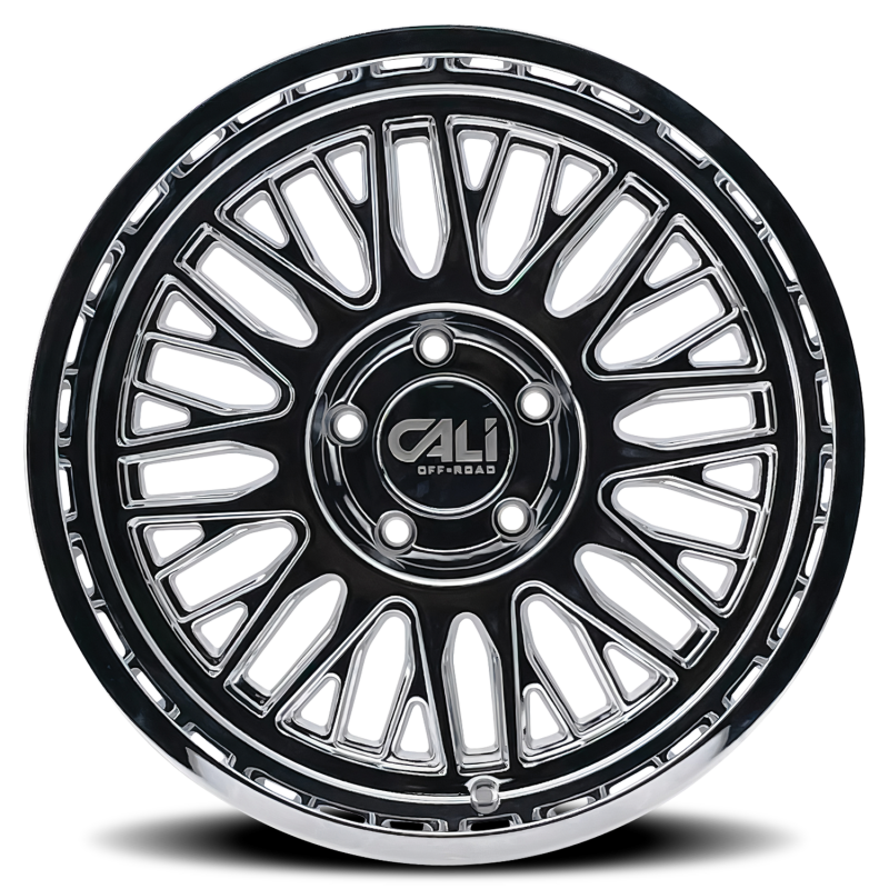 Cali Off-Road 9116 Vertex 22x12 / 8x170 BP / -44mm Offset / 125.2mm Hub Chrome Wheel