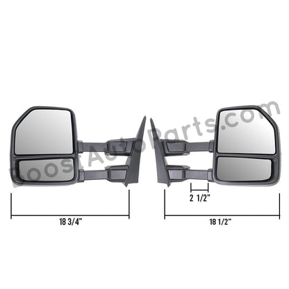 Ford F250/F350 Superduty 2023-2026 New Style Tow Mirrors