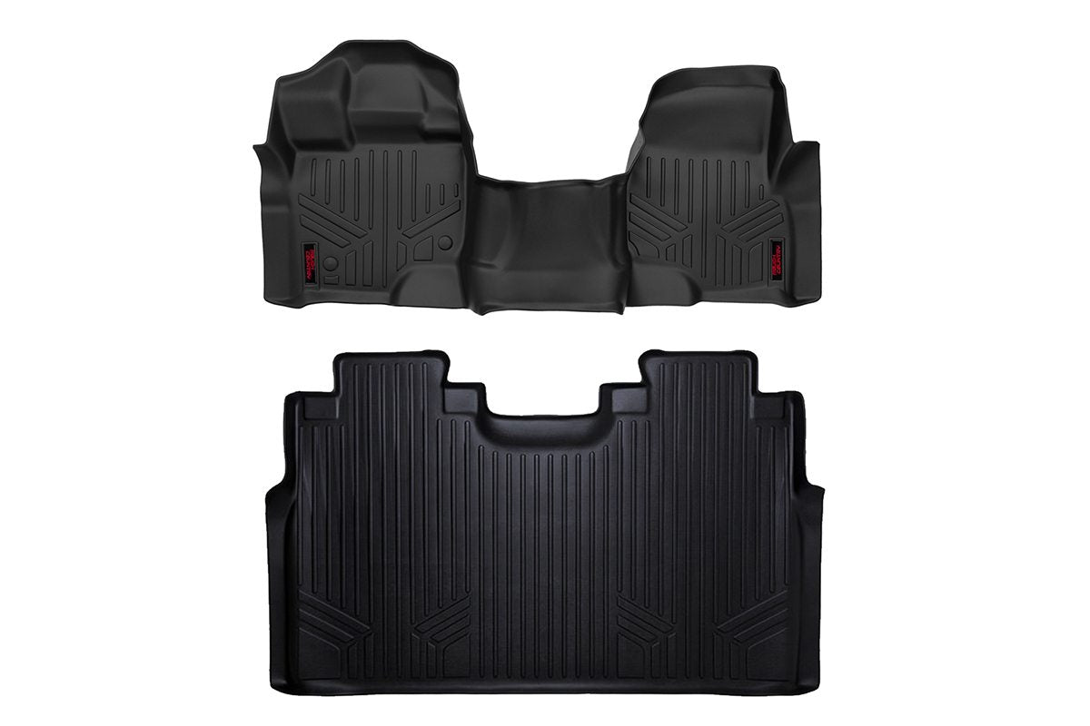 Floor Mats | FR & RR | Over Hump | Ford F-150 (15-26)/F-150 Lightning (22-26)/Raptor (17-26) 