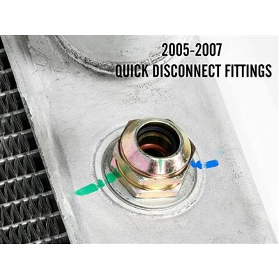 Bulletproof diesel Upgraded Aluminum Radiator - 6.0 Powerstroke - view 2