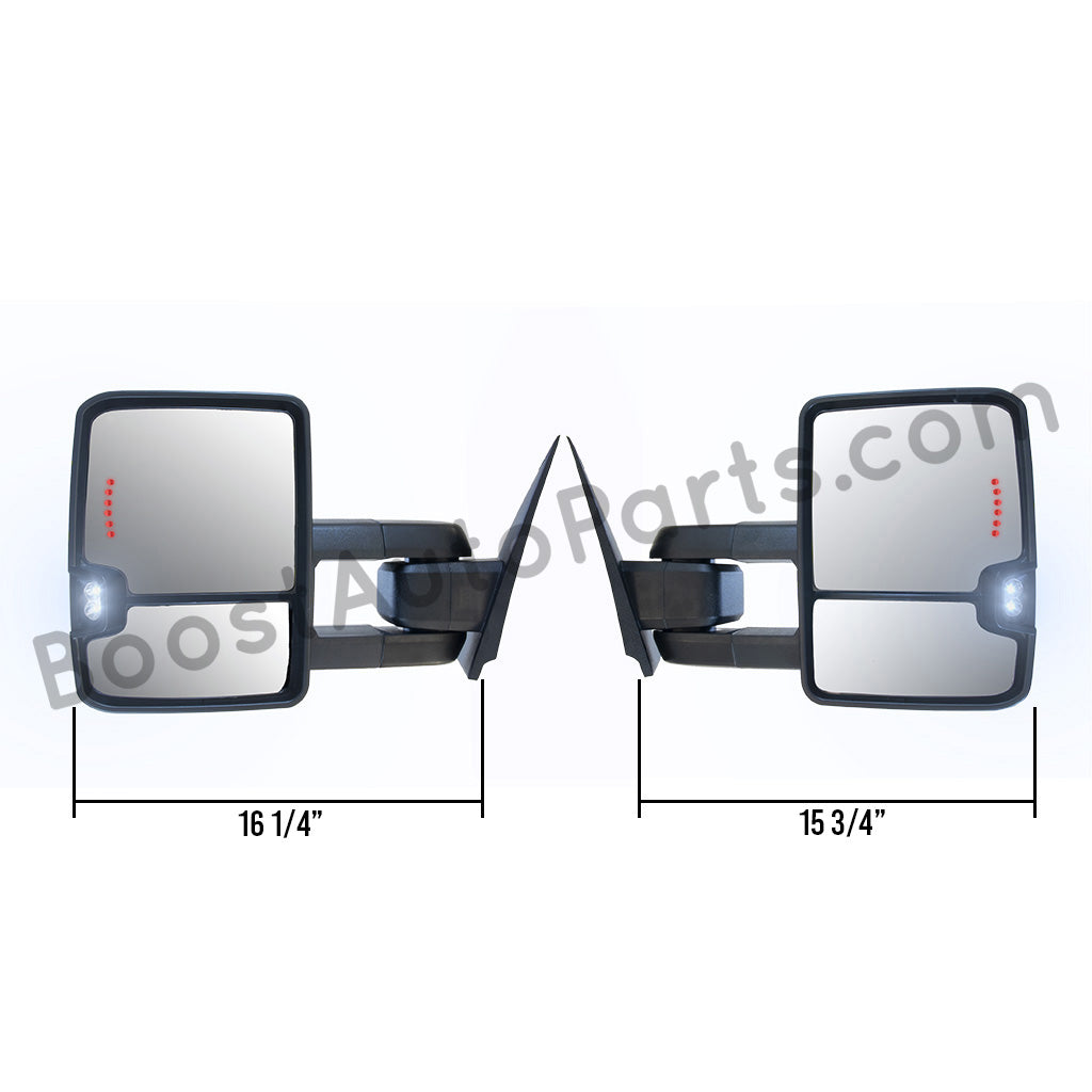 2023-2026 Chevy Colorado / GMC Canyon Tow Mirrors (Style 2)