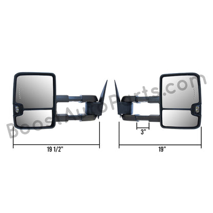 2015-2020 GM SUV Tow Mirrors (Tahoe, Yukon, Suburban)
