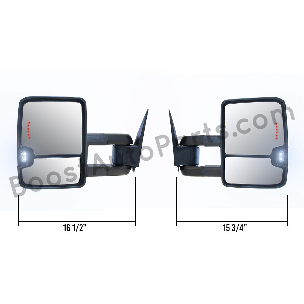 2015-2020 GM SUV Tow Mirrors (Tahoe, Yukon, Suburban)
