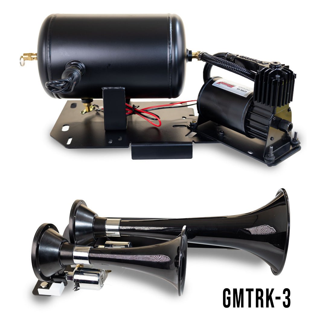 GM Direct Fit Train Horn Kit with Model 220 Dual Train Horns