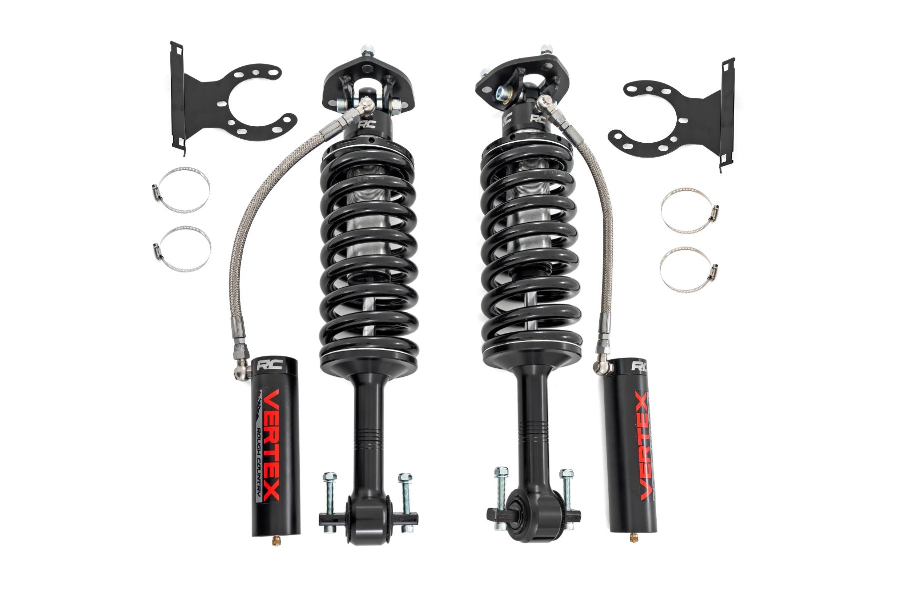 Vertex 2.5 Remote Reservoir Coilovers | Front | 3.5" | Chevy/GMC Sierra/Silverado 1500 (19-26) 