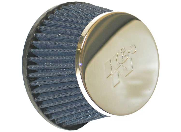 K&N Marine Round Tapered SS Flame Arrestor-3.75in Flg ID x 5.25in B OD x 3in T OD x 6in H